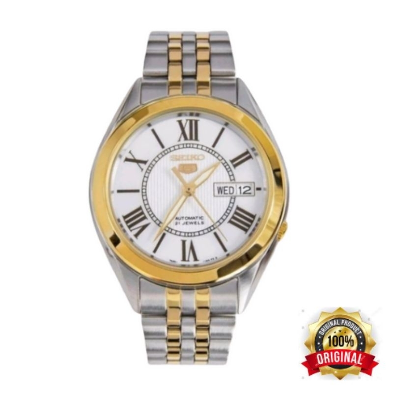 termurah Jam Tangan Pria Seiko 5 Automatic 21 Jewels Stainless Steel SNKL36K1 Original