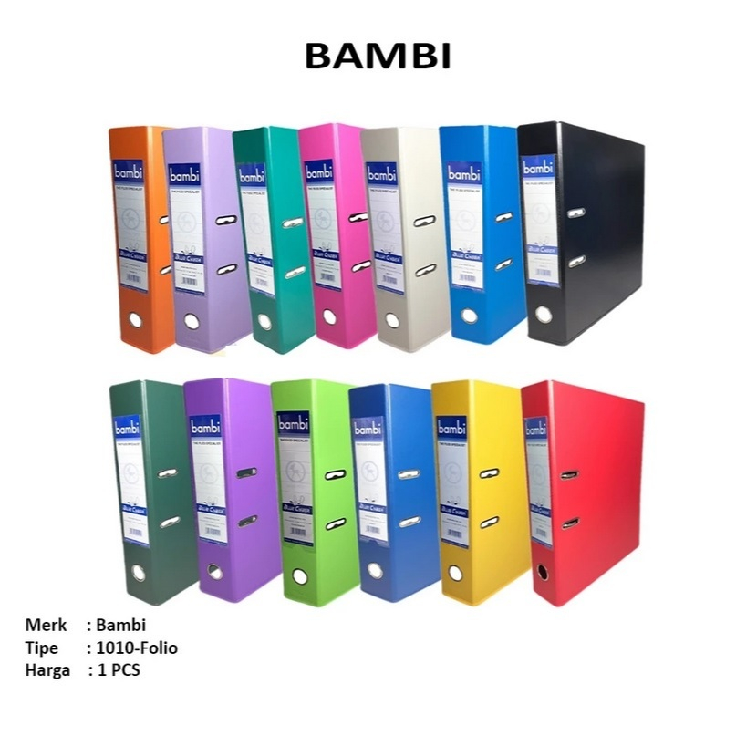 

ORDNER BAMBI 1010 FOLIO/ ORDNER TEMPAT FILE