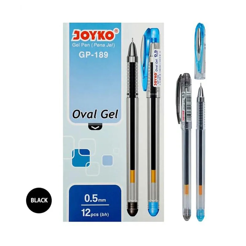 

Gel Pen / Pulpen / Pena Joyko GP-189 / Oval Gel / 0.5 mm