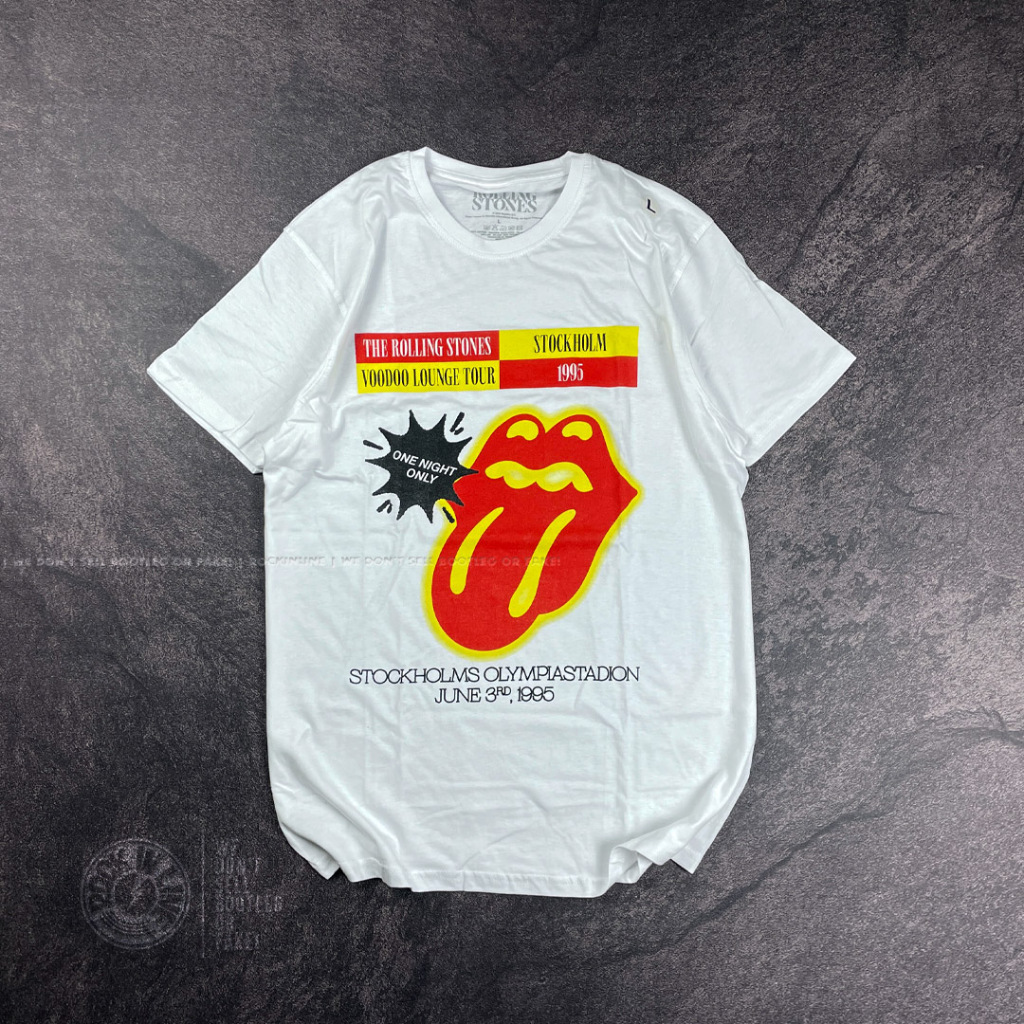 THE ROLLING STONES - STOCKHOLM '95 Kaos Band Original