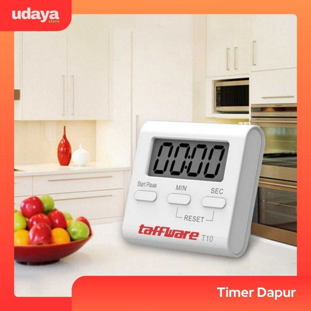 Timer Dapur Digital Taffware Countdown Alarm Clock