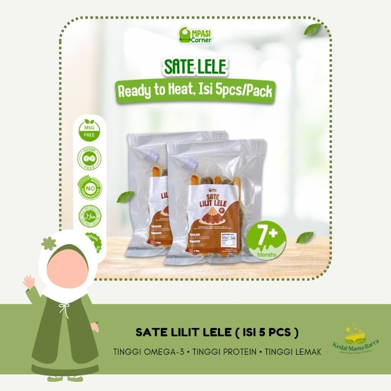 

Sate Lilit Lele by Mpasi Corner | Lauk Mpasi Homemade Frozen | Catering Mpasi Bayi
