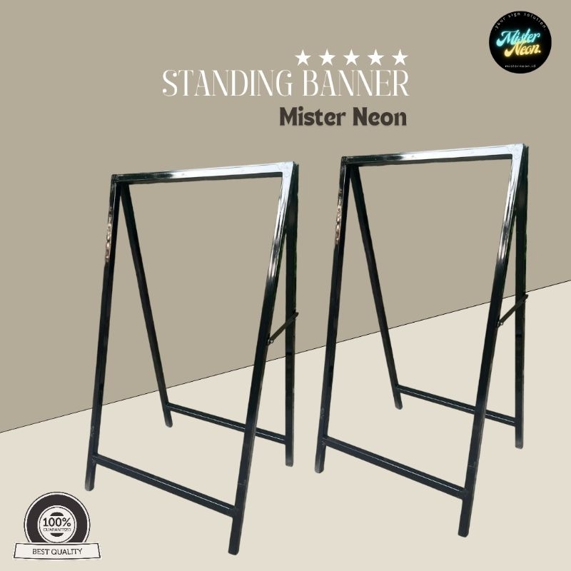 STANDING BANNER/ STANDING BANNER LIPAT / TRIPOD BANNER TYPE A