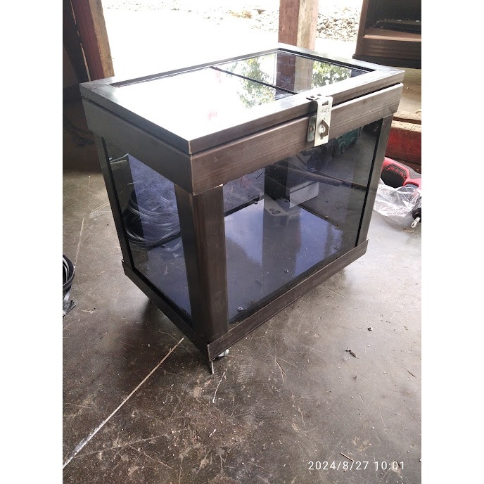 kotak amal roda kotak infak aluminium Masjid mushola