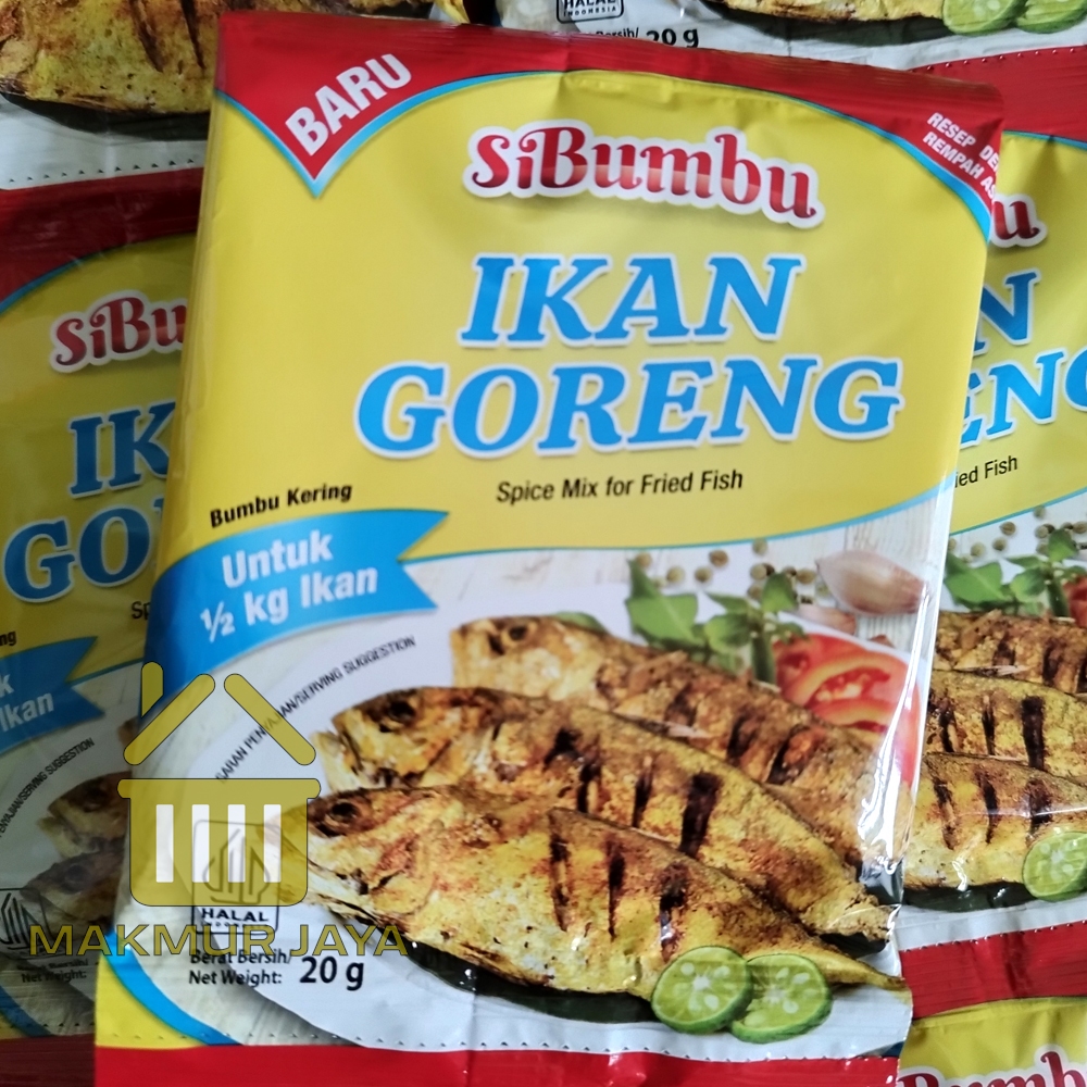 

Bumbu Masak IKAN GORENG Sibumbu - Bumbu Masak Instan 1 renceng isi 10 pcs