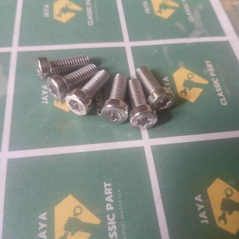 BAUT ONE WAY MAGNET MEGAPRO NEW TIGER TIGER REVO ORIGINAL STAINLESS KUNCI L BINTANG