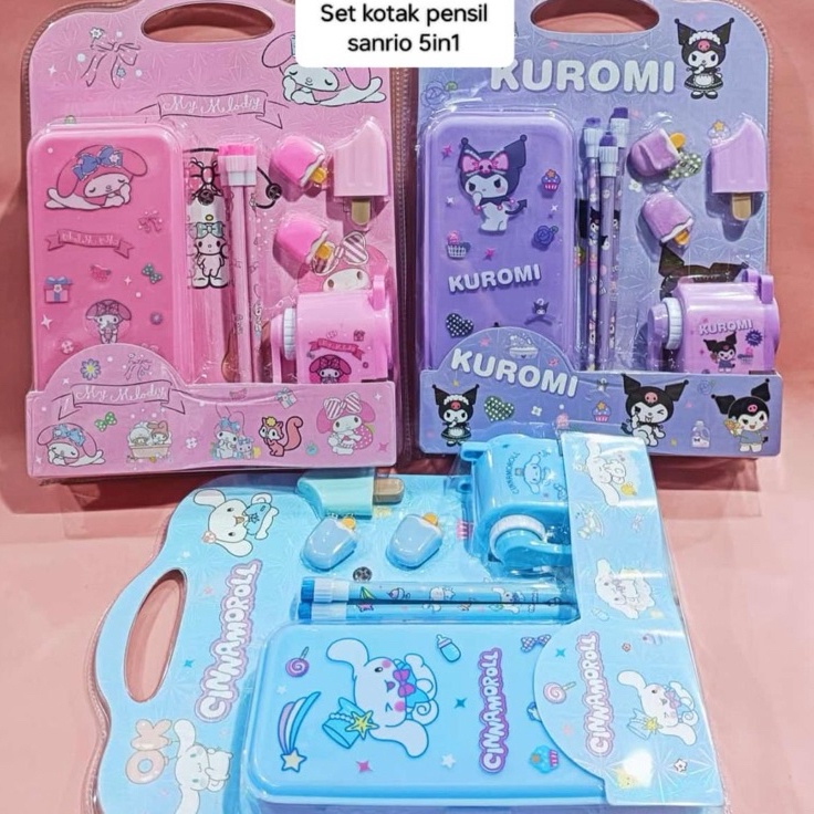 

Serbu Grosir SET ALAT TULIS SANDRIOOSET ATK KARAKTER MURAH