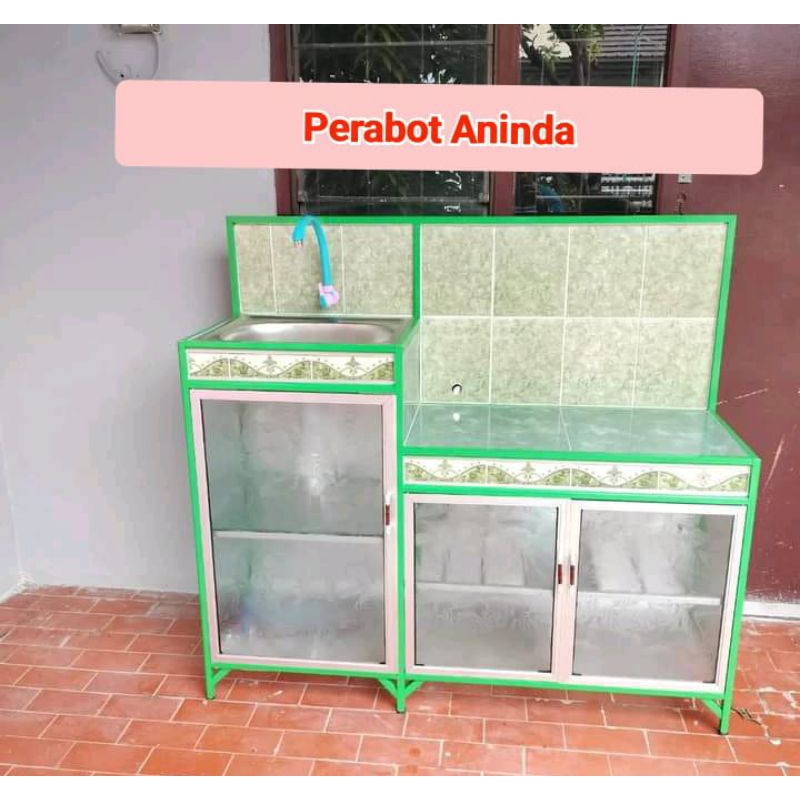 RAK MEJA KOMPOR + WASTAFEL P3 - HANYA KOTA SEMARANG DAN SEKITARNYA