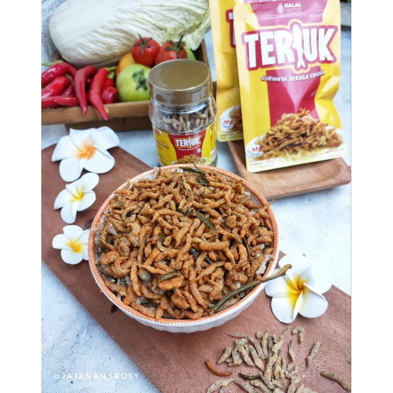 

teri crispy ,non MSG, pendamping MPASI bagus untuk anak- anak berat bersih 100 gram