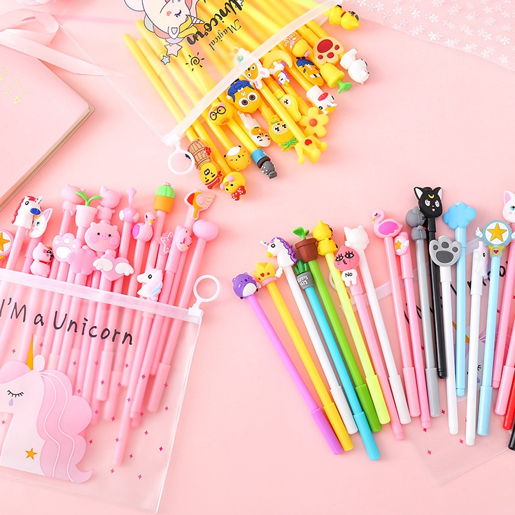 

Penawaran Terbaik HL78 Pena Set Karakter Cartoon Isi 2 Pcs Plus Pouch Transparant Pulpen Set