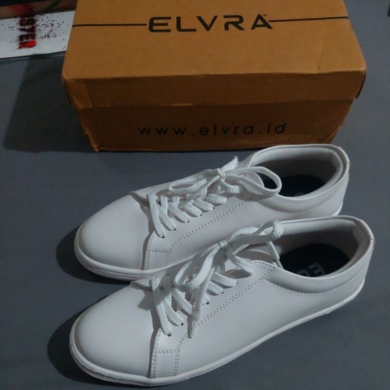 ELVRA FOOT WEAR - Sepatu Putih Sneakers Kasual Casual - Dash Series