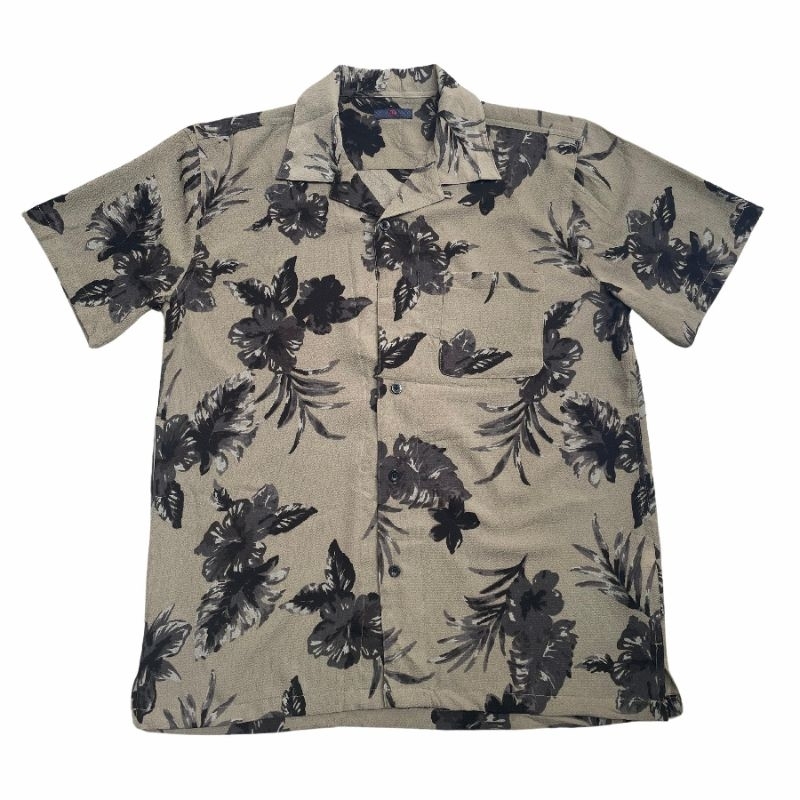 kemeja pantai floral kemeja full print kemeja second flanel second jaket second kemeja vintage