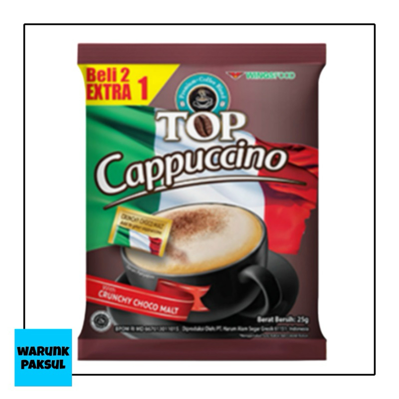 

TOP COFFE CAPPUCINO (RENTENG) 15SACHET 2EXTRA1