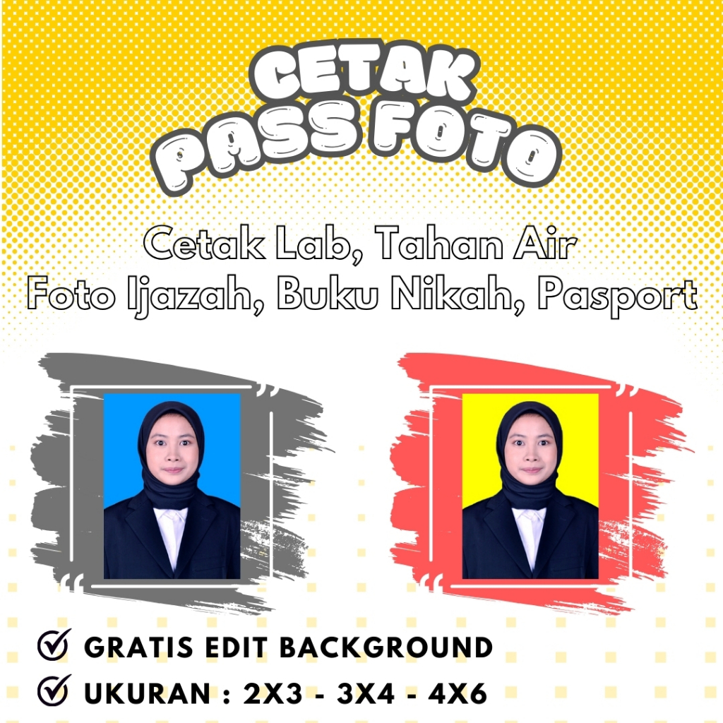 CETAK PAS FOTO IJAZAH, BUKU NIKAH, PASPORT