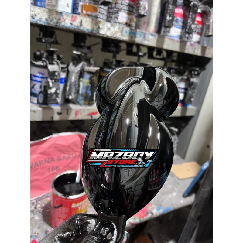 Cat Hitam Deep Black / Cat Hitam Super Pekat PU - Cat motor dan mobil