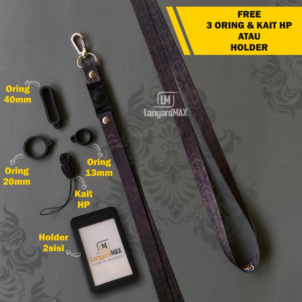 

Get Sale Lanyard Batik Nelumbo 15 cm by LanyardMAX