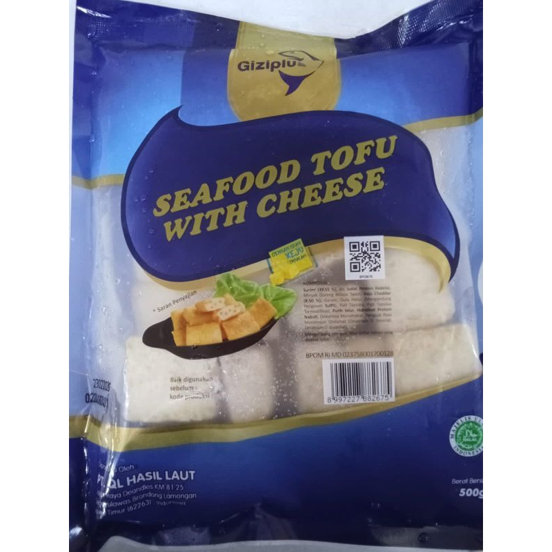 

GiziPlus Seafood Tofu with Cheese 500g