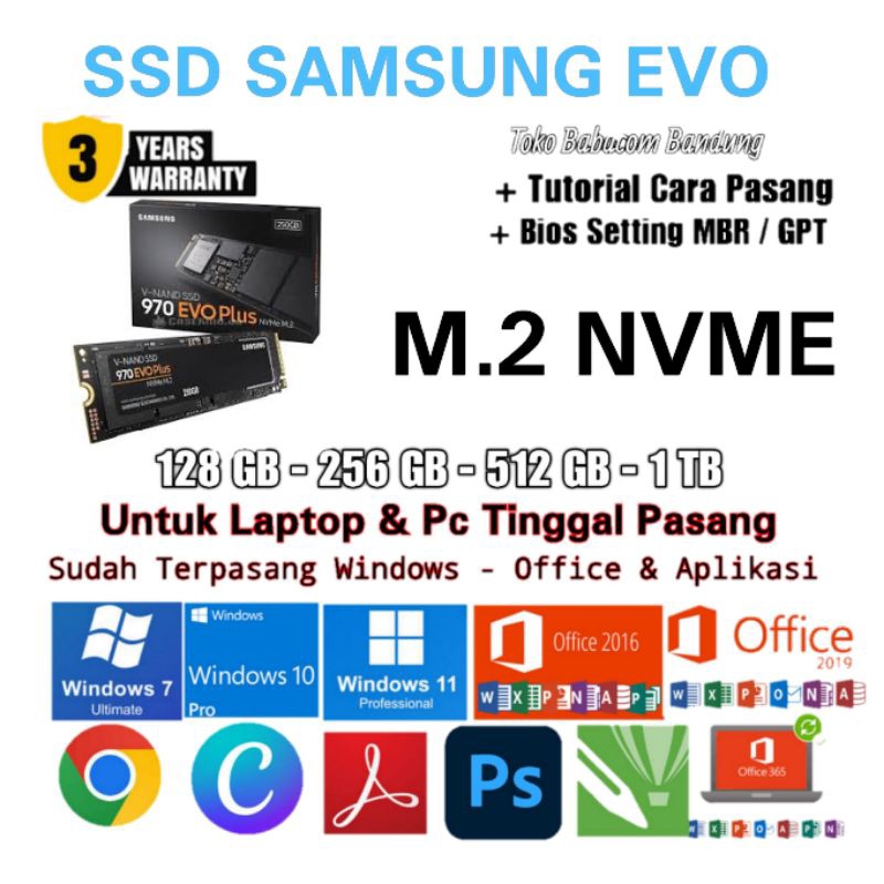 SSD SAMSUNG EVO M.2 NVME