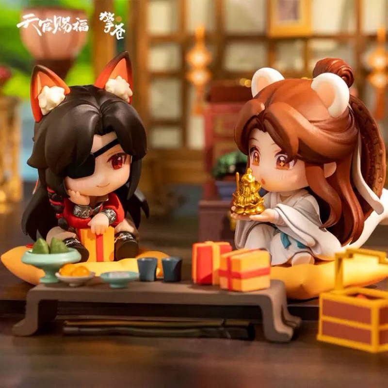 [READY] TGCF Heaven Official's Blessing Chibi Figurine Birthday Edition - Tian Guan Ci Fu MXTX