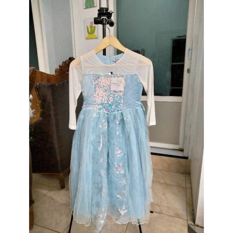 Dress Frozen Princessa Flami