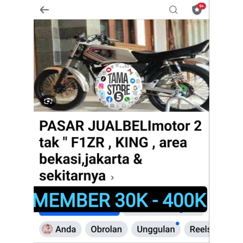 sewa grup Facebook mari kembangkan usaha mu.