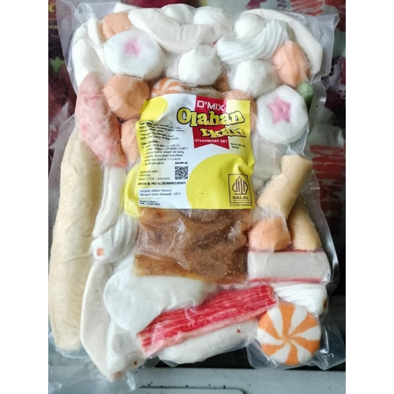 

olahan ikan Steamboat 950gr