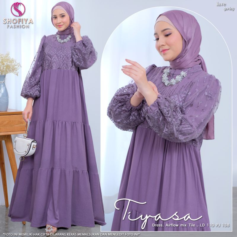TIYASA DRESS/DRESS BRUKAT