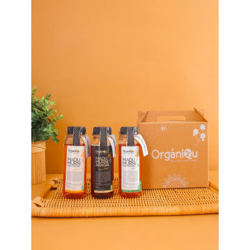 

HAMPERS MADU MURNI 315ML (MULTIFLORA, MULTIFLORA MINT, AKASIA)