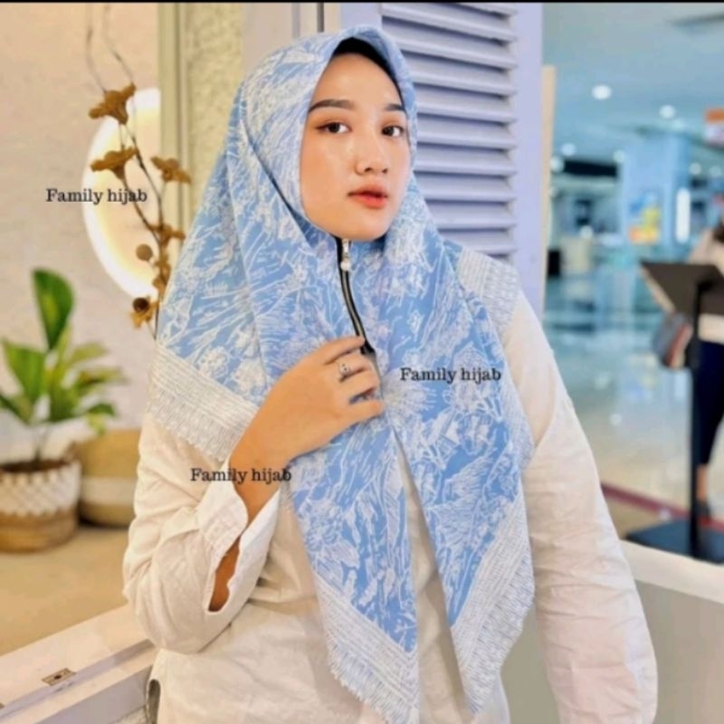 HIJAB INSTAN/HIJAB RESLETING ZIPPER/HIJAB MOTIF/HIJAB CANTIK/HIJAB KEKINIAN