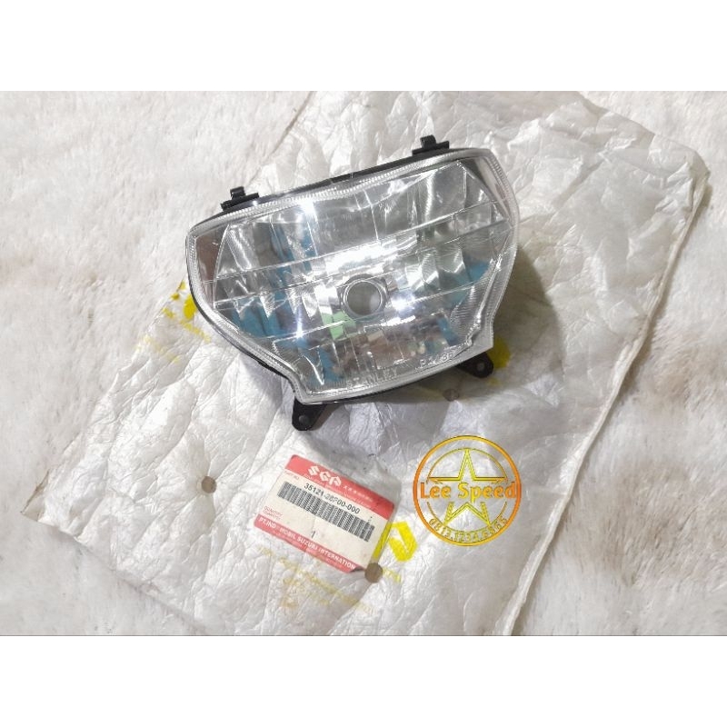 Reflektor Lampu Depan Assy Suzuki Rk Cool Original Thailand Bening Polos