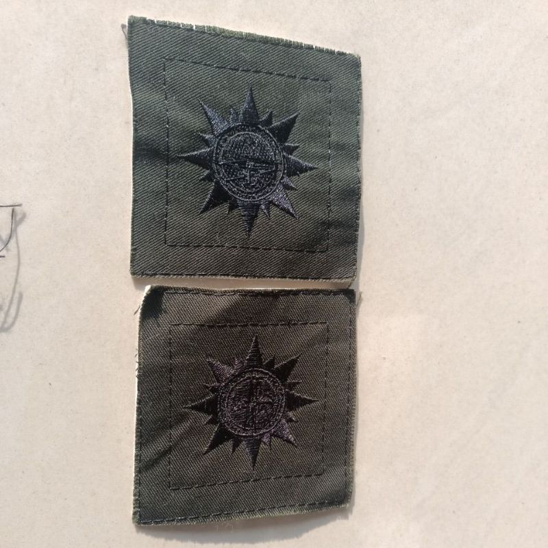 [READY STOK] LANGSUNG KIRIM brevet SESKO PDL TNI AD BORDIR