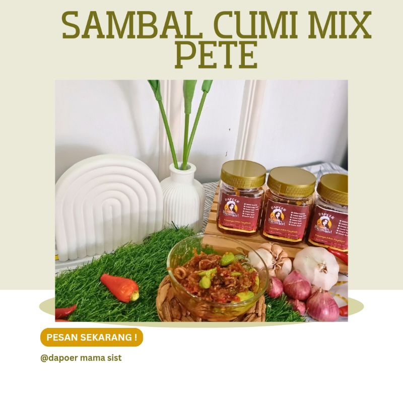 

sambal cumi pete