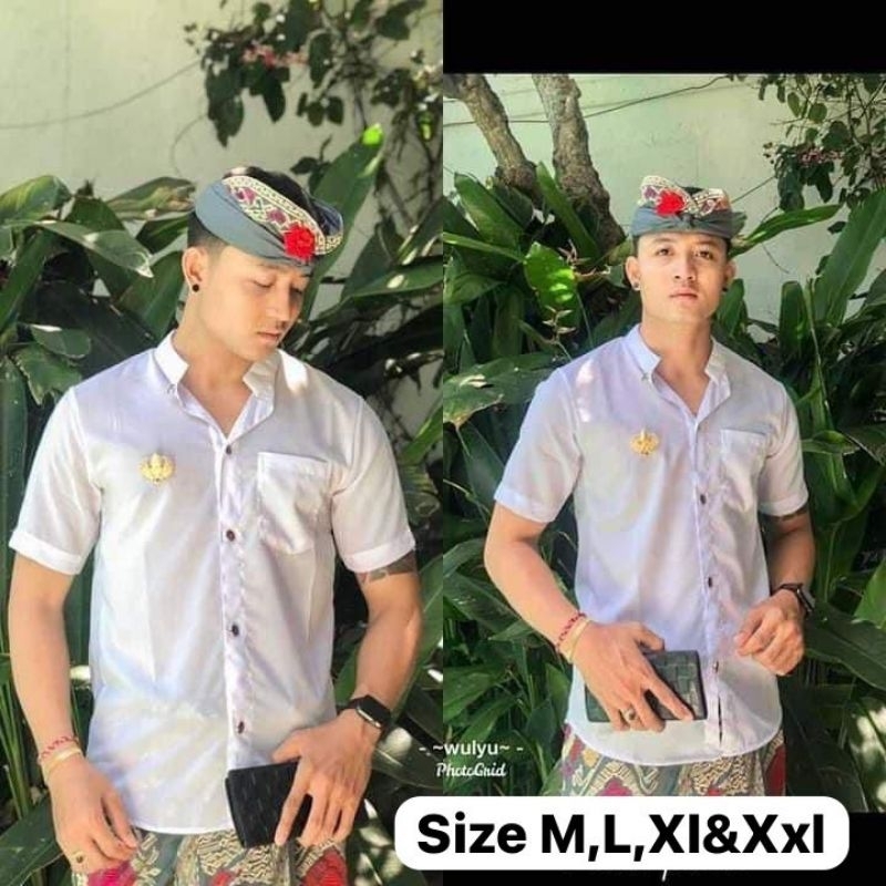 SAFARI COWOK DEWASA / BAJU ADAT BALI