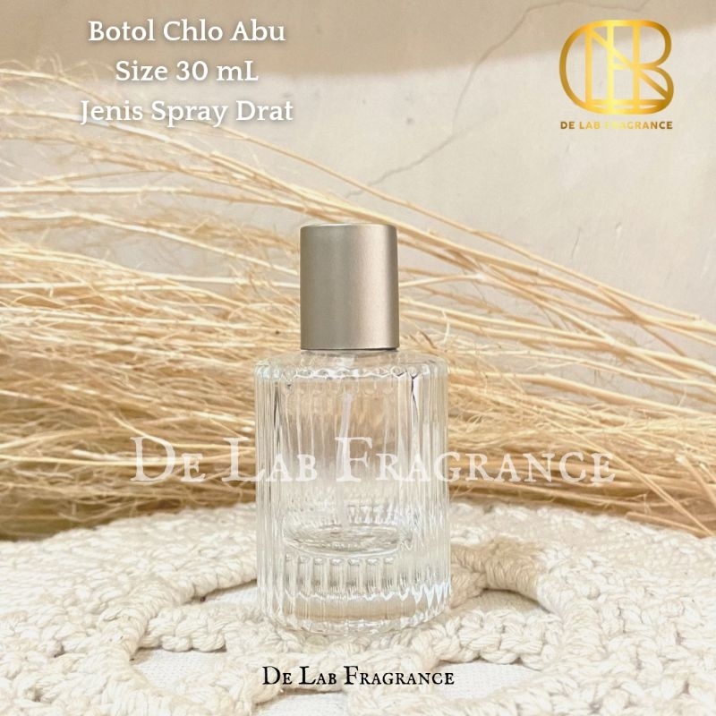 botol parfum chlo abu 30 ml drat/ botol parfum salur 30 ml/ botol parfum exclsuive/ botol parfum isi