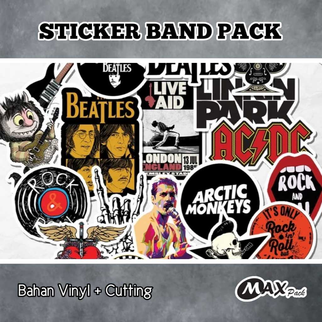 

Sticker Band Pack | Stiker Band Music | Sticker Rock Metal