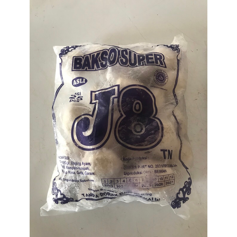 

BAKSO GORENG J8 ISI 25 BUTIR