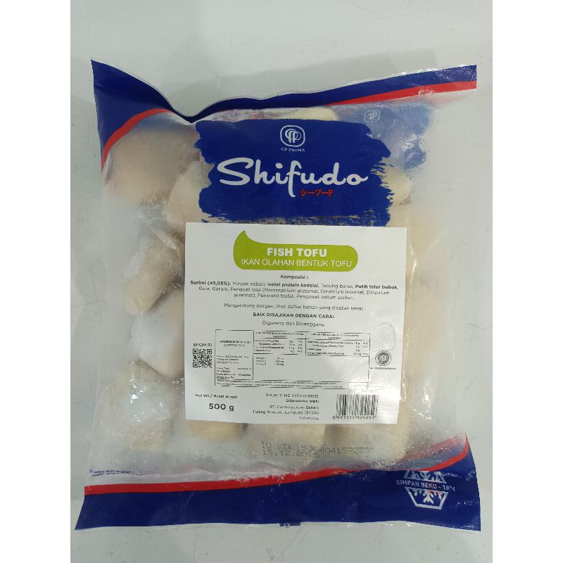 

Shifudo tofo ikan 500gr