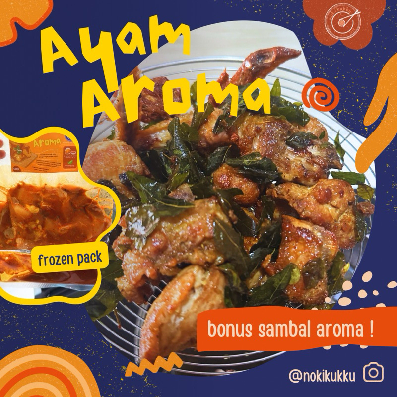 

Ayam Aroma Frozen (Bonus Sambal Aroma)