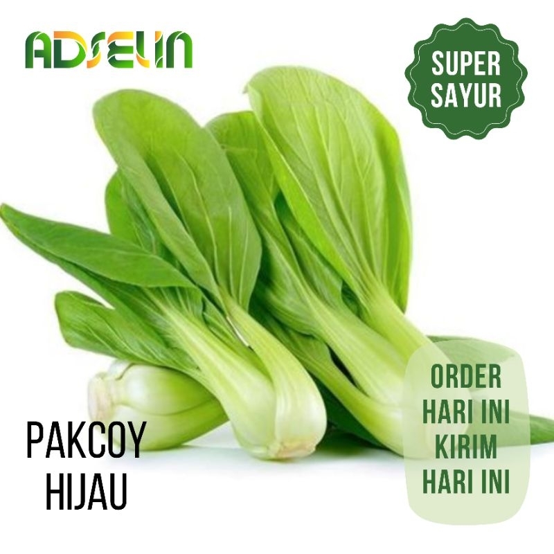 

Pakcoy Hijau Segar Sayur Sayuran Segar