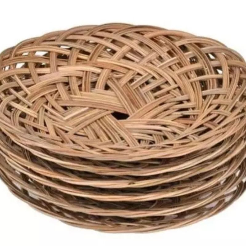 Piring Anyaman Piring Lidi Anyam Bambu Piring Makan Piring Plastik Piring Rotan Anyaman