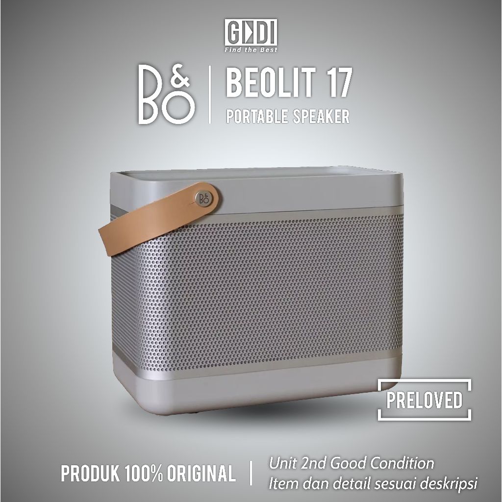 Bang & Olufsen Beolit 17 Wireless Bluetooth Speaker