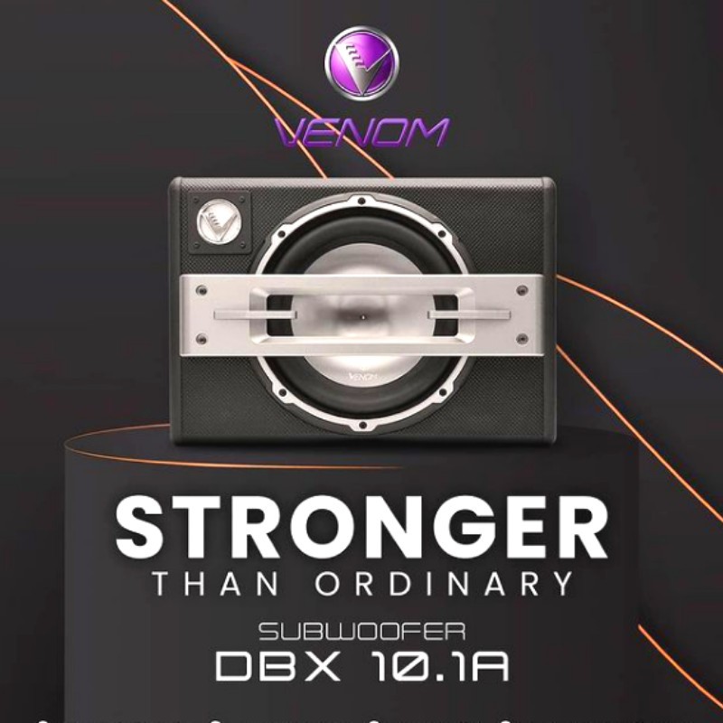 Subwoofer Basstube Aktif Venom Diabox DBX10.1A DBX 10.1A 10 inch