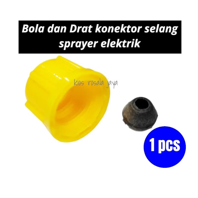 Drat Konektor dan Bola selang Sprayer elektrik 1 set