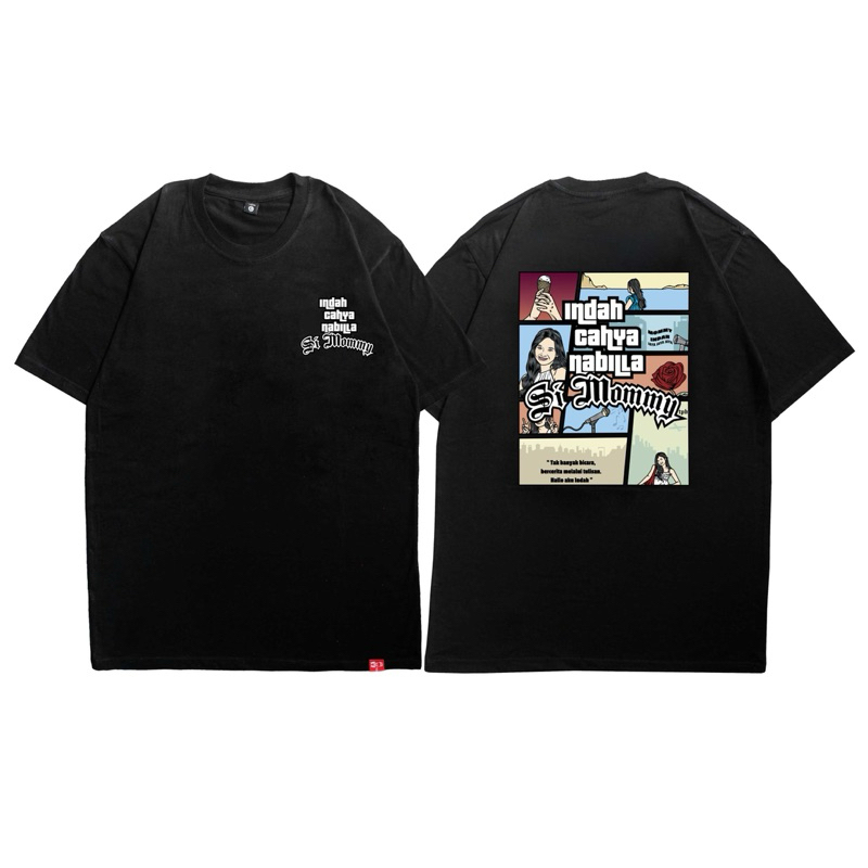 Kaos Indah Jkt48 Warna Hitam