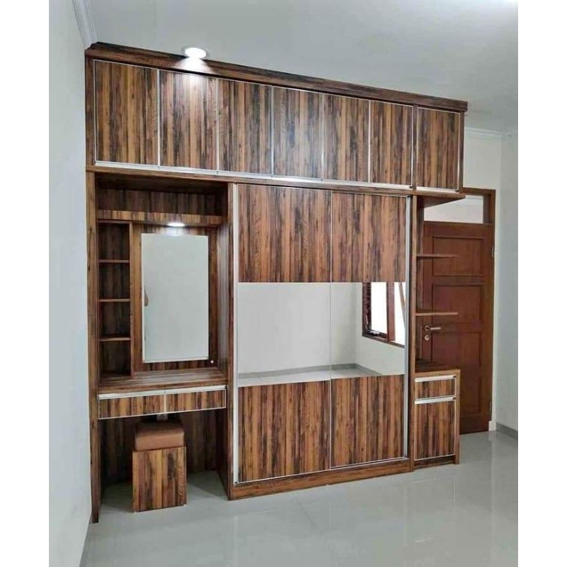 LEMARI PAKAIAN SLIDING DOR/LEMARI CUSTOM