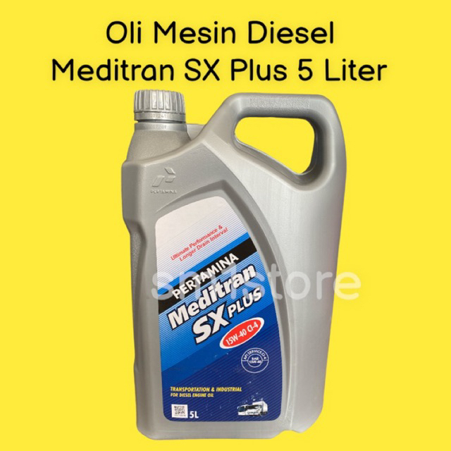 Oli Mesin Diesel Pertamina Meditran SX Plus 15W-40 5Liter