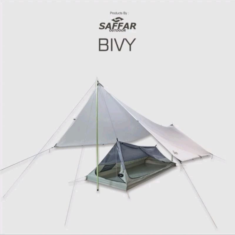 Inner mesh bivy ultralight - bivy tent - inner bivy - shelter emergency - inner tenda camping ultral