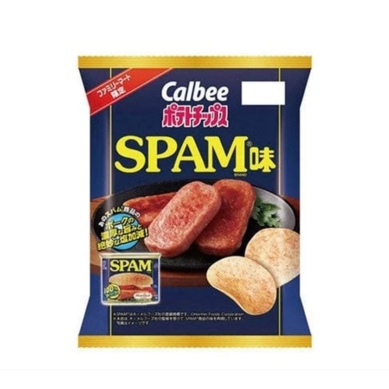 

CALBEE SPAM POTATO CHIPS IMPORT JEPANG ORIGINAL
