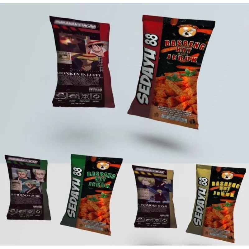 

BASRENG PEDAS DAUN JERUK isi 10 pcs Mix Varian Rasa Random