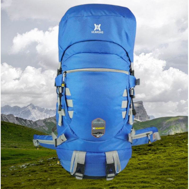 Tas ransel camping Gearbag kapasitas 60 Liter Terbaru - Carrier Ransel gunung
